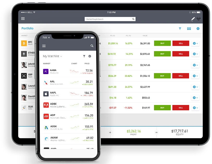 etoro trading platforms